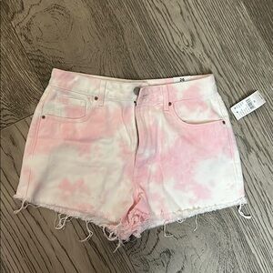 Pacsun High Rise Festival Jean Shorts